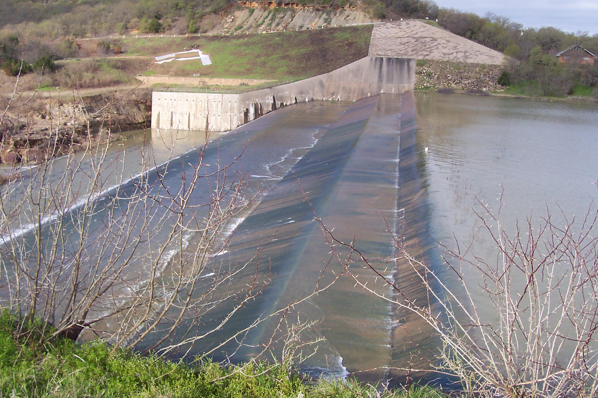 The Palo Pinto Spillway